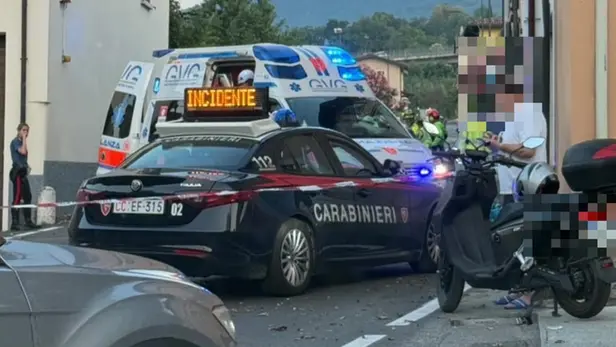 L'incidente all'alba a Salò