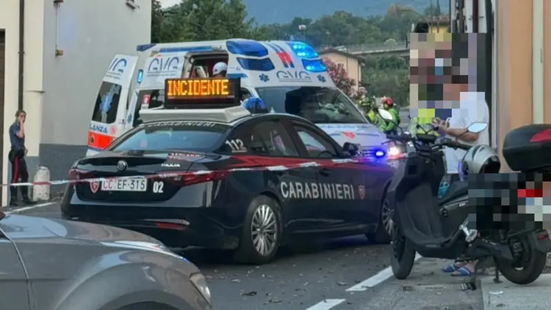 L'incidente all'alba a Salò