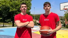 I fratelli Vittorio e Giulio Morigi, organizzatori dell'evento
