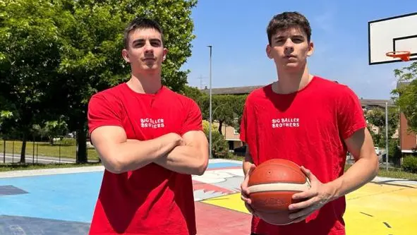 I fratelli Vittorio e Giulio Morigi, organizzatori dell'evento