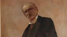 Emilio Pasini, ritratto di Giuseppe Zanardelli