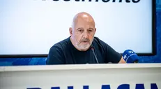 La conferenza stampa di Mauro Ferrari nella sede della Pallacanestro Brescia