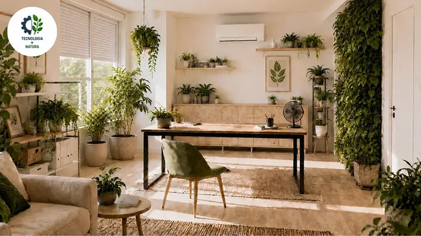Ambientare il verde in casa rende gli ambienti più confortevoli