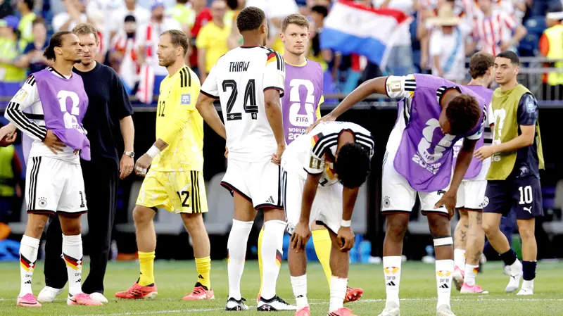 La delusione della Germania - Foto Epa/Shawn Thew © www.giornaledibrescia.it