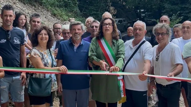 L’inaugurazione al termine dei lavori - © www.giornaledibrescia.it