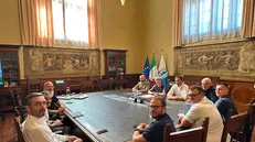 Basket: l'incontro in Loggia tra i tifosi e la sindaca