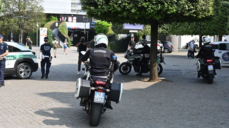 Pattuglie della Polizia Locale di Brescia