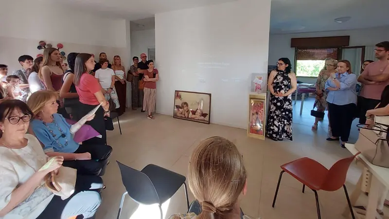 Dentro la nuova sede di viale Bainsizza