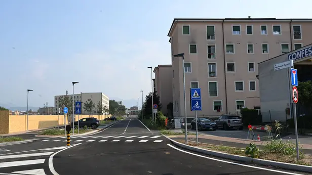 Via Papa Giovanni Paolo II a Brescia