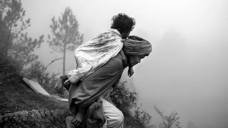 Uno scatto della serie «Living in the Mist»