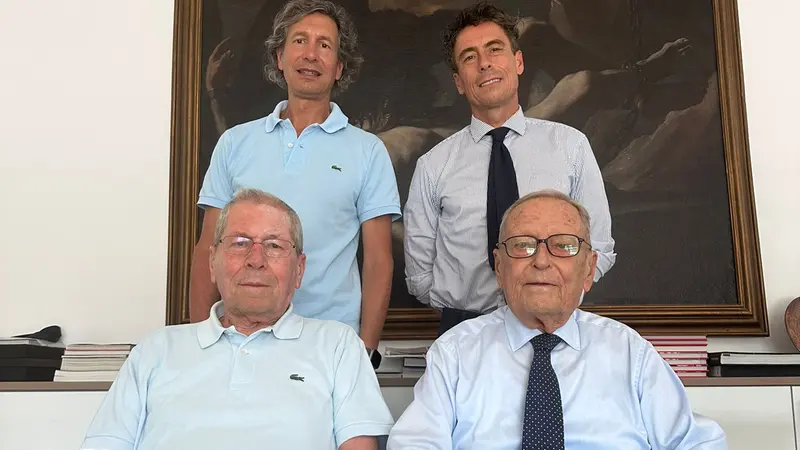 La terza e la quarta generazione dei Lanfranchi ancora in azienda