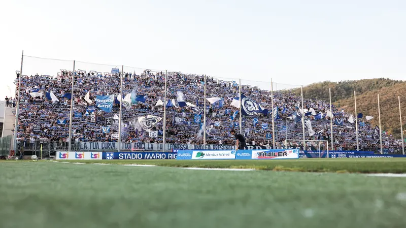 La Curva Nord del Brescia - Foto New Reporter © www.giornaledibrescia.it