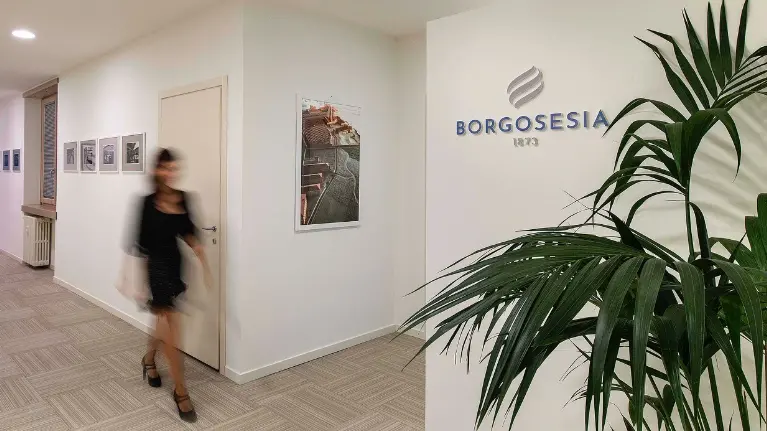 La sede di Borgosesia a Milano