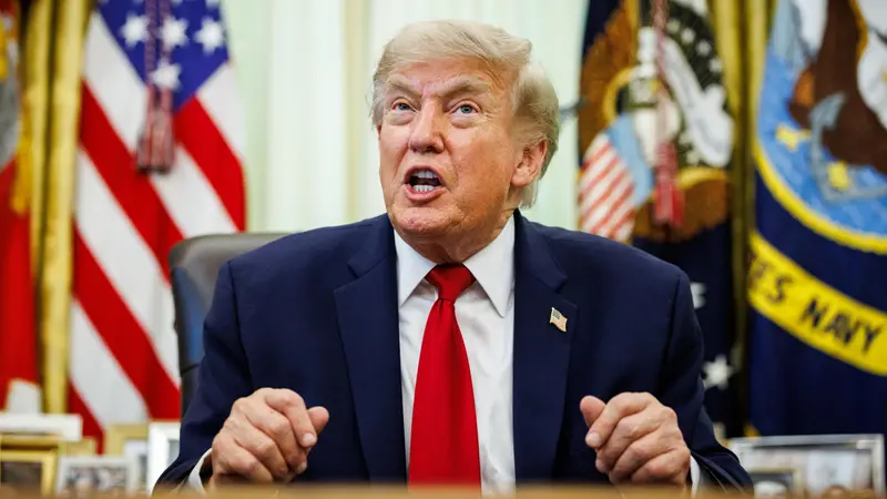 Donald Trump, presidente degli Stati Uniti - Foto Epa/Samuel Corum © www.giornaledibrescia.it