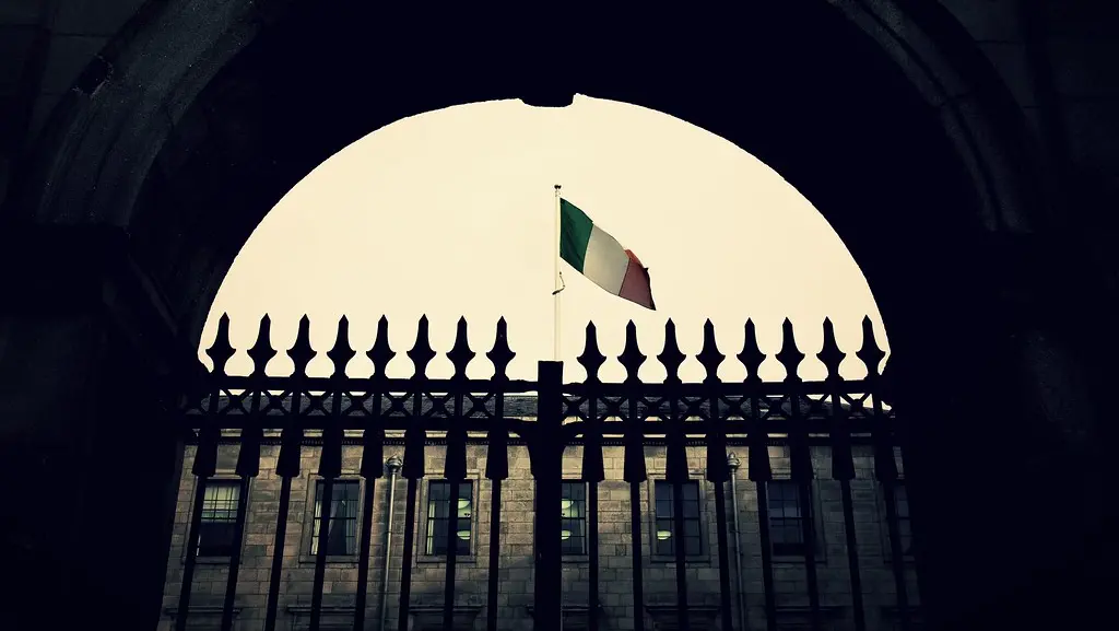 La bandiera irlandese