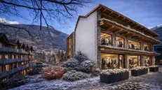 Rendering del futuro hotel a 5 stelle a Ponte di Legno