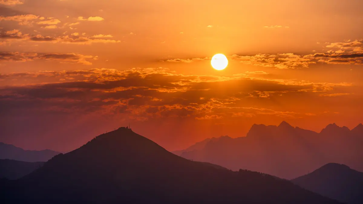 La temperatura è salita meno in montagna, ma è la zona più a rischio