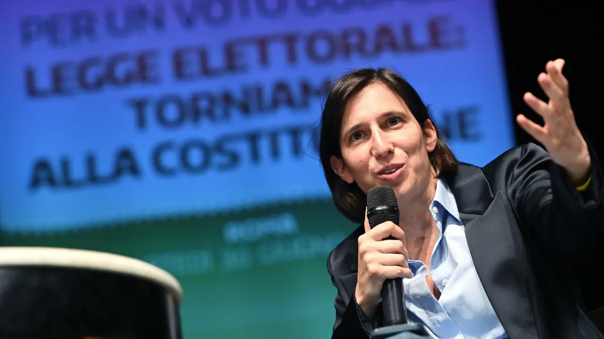 Elly Schlein - Foto Ansa © www.giornaledibrescia.it