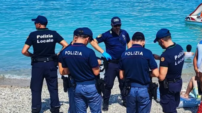 I controlli della Polizia a Desenzano del Garda