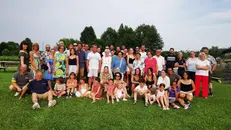 La famiglia Zaninelli insieme per questo traguardo