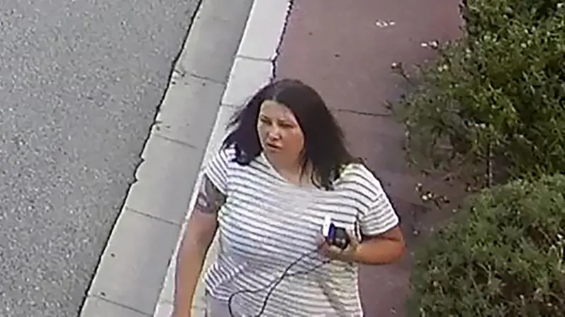 Anastasiia Berezovska in un fermo immagine reso pubblico dall'Interpol - Afp/Interpol