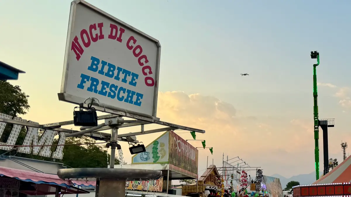 Il luna park di Desenzano del Garda