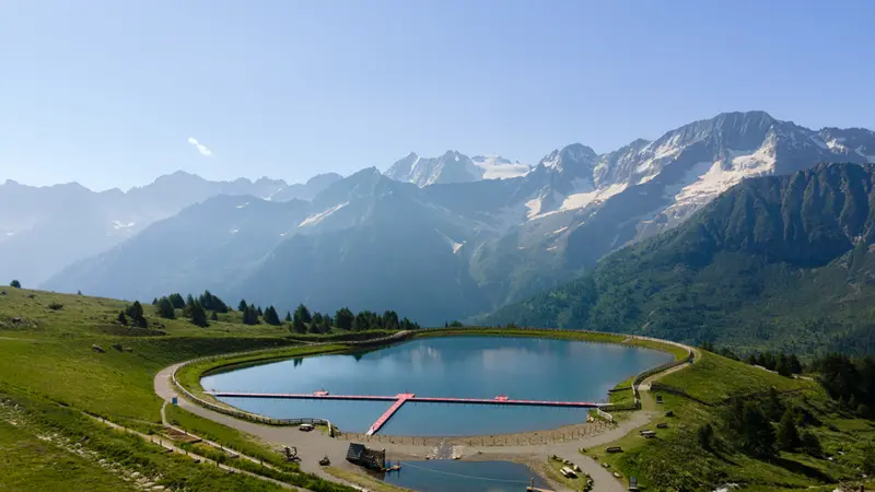 Con la passerella galleggiante si potrà camminare a filo d'acqua