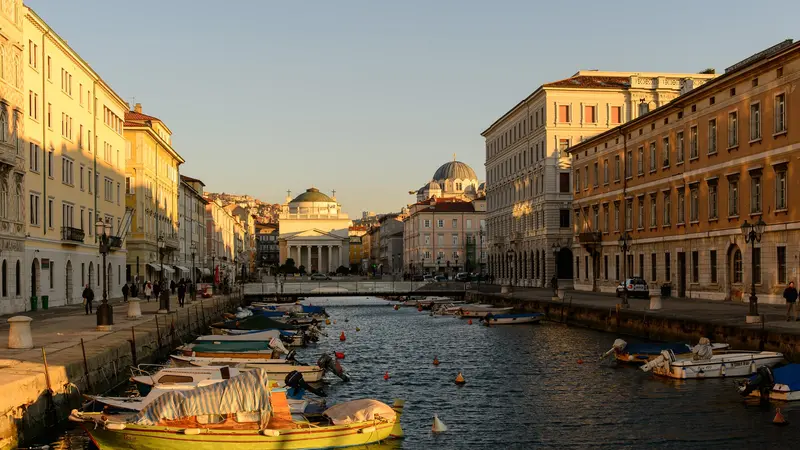Il Canal Grande di Trieste