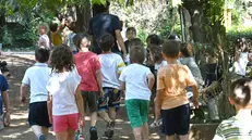 I bambini del cre alla scuola Agazzi © www.giornaledibrescia.it