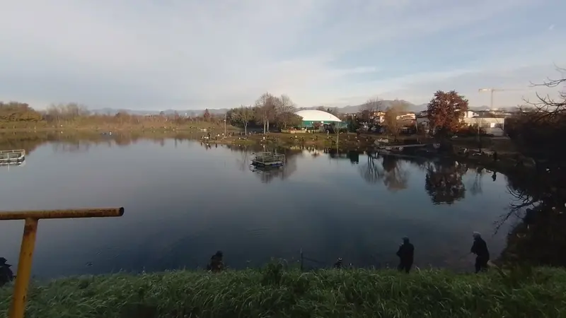 Il Laghetto del Cigno a Borgosatollo