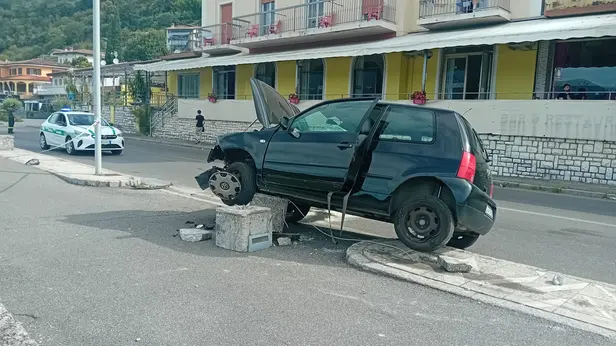 Turista investita a Sale Marasino