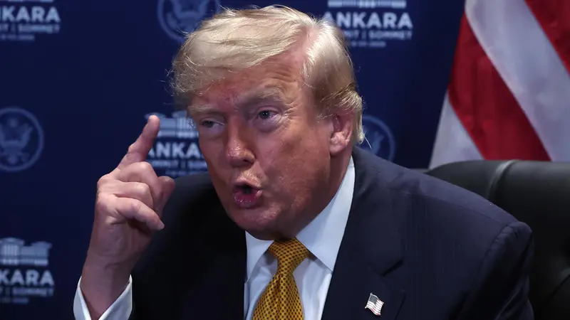 Donald Trump, presidente degli Stati Uniti - Foto Epa/Filip Singer © www.giornaledibrescia.it