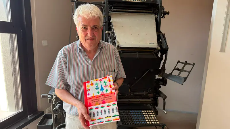 Daniele Mor, ha raccolto sorpresine delle patatine del 1975 al 2016