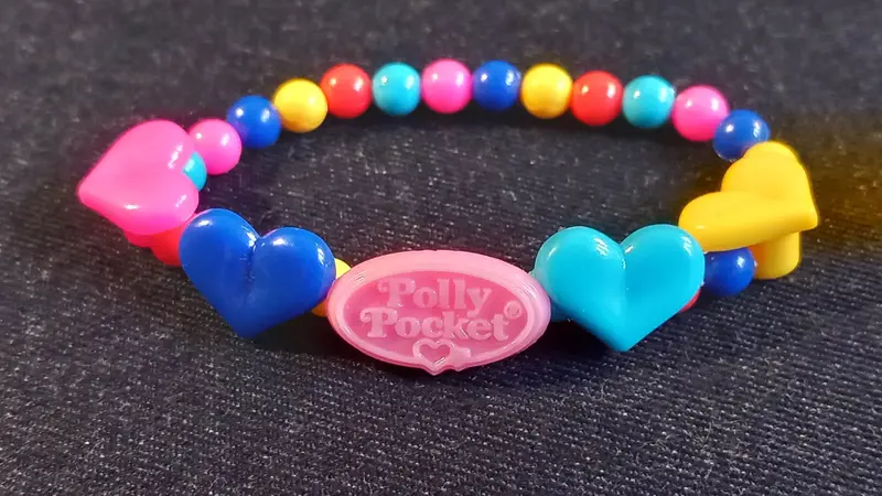 Un rarissimo braccialetto Polly Pocket