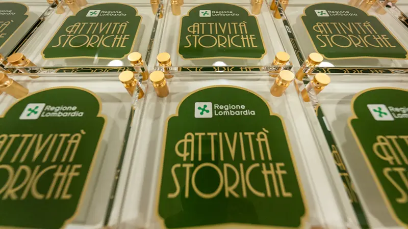 La Regione riconosce ogni anno nuove attività storiche