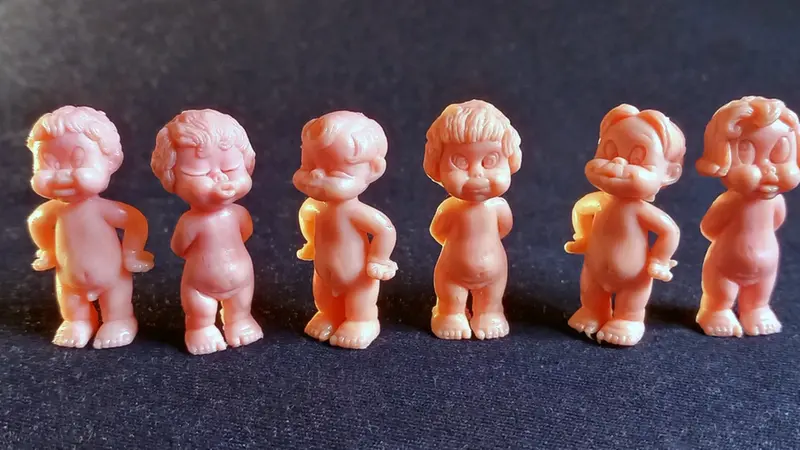 I Paciocchini, serie di sei piccoli bambolotti ignudi