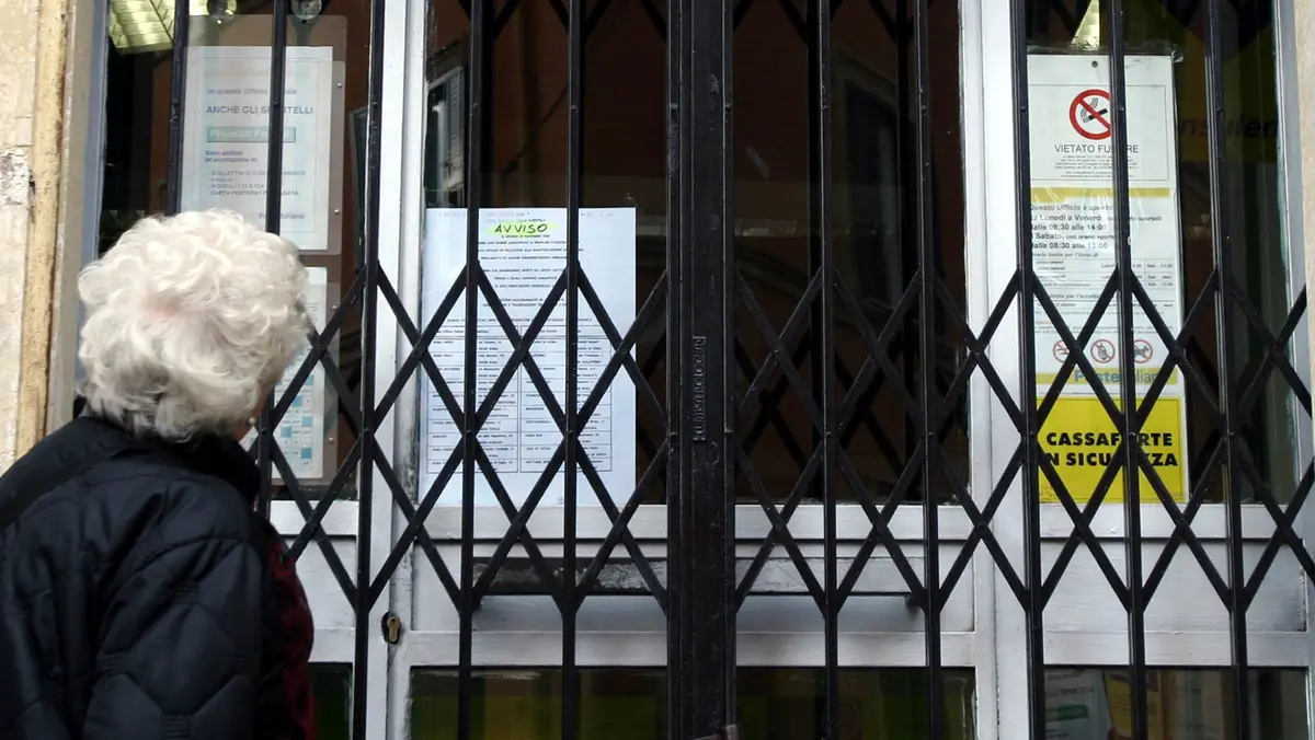 Uffici postali chiusi