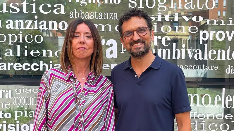 Stefania Pace, presidente dell'Ordine, con il consigliere Roberto Ricci