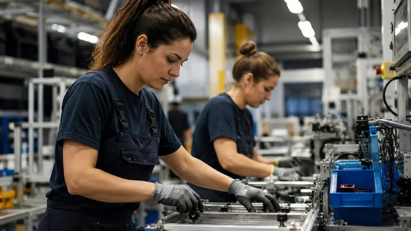 La forza lavoro femminile ha una valenza importante