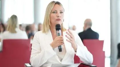 Simona Tironi, assessore all'Istruzione e alla Formazione e Lavoro