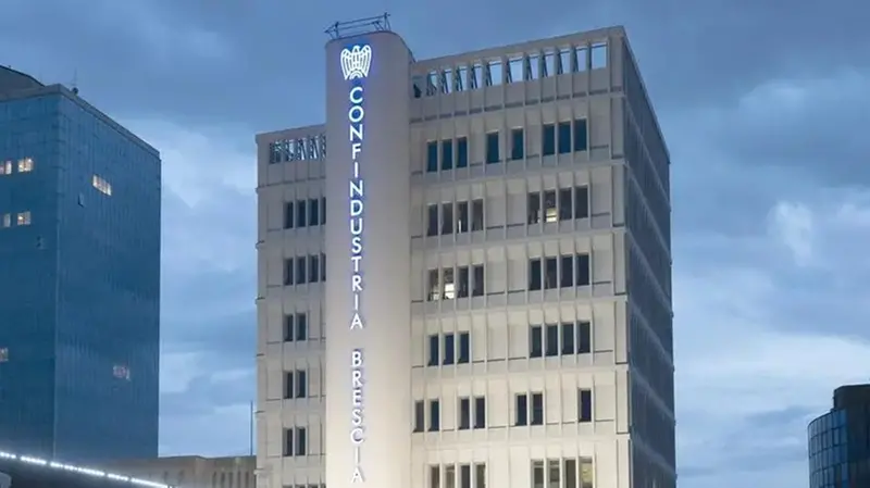 La sede di Confindustria Brescia, in via Cefalonia 60