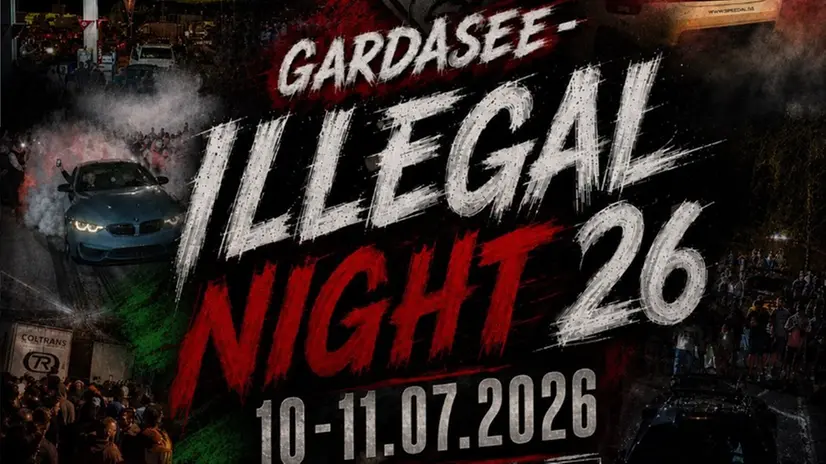 La locandina della Gardasee illegal night