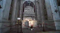Dal 2005 la reliquia di san Benedetto è esposta in cattedrale