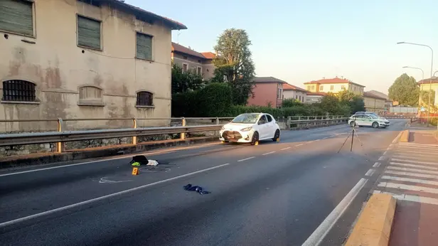 Il grave incidente in viale Sant'Eufemia