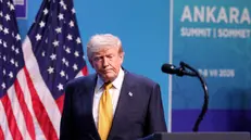 Il presidente Usa Donald Trump al vertice Nato di Ankara - Foto Ansa © www.giornaledibrescia.it