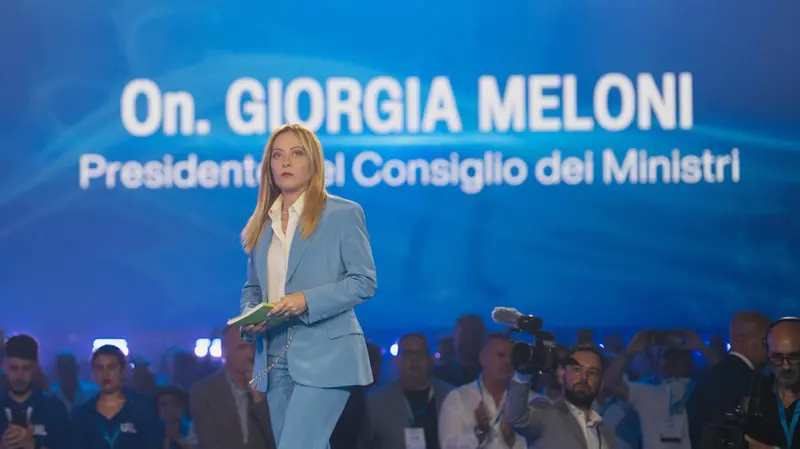 La presidente del Consiglio Giorgia Meloni - Foto Ansa © www.giornaledibrescia.it
