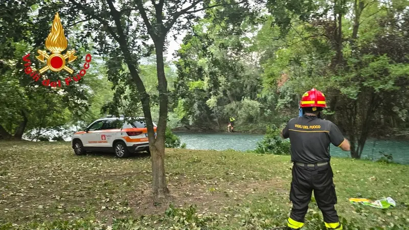 I soccorsi arrivati sul posto - Foto Vigili del Fuoco