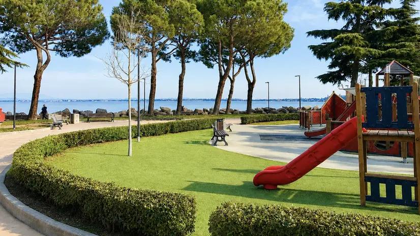 Il parco della Maratona molto frequentato da residenti e turisti
