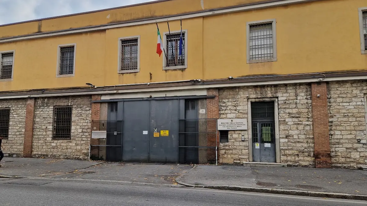 Il Nerio Fischione è il carcere più affollato in Lombardia - © www.giornaledibrescia.it