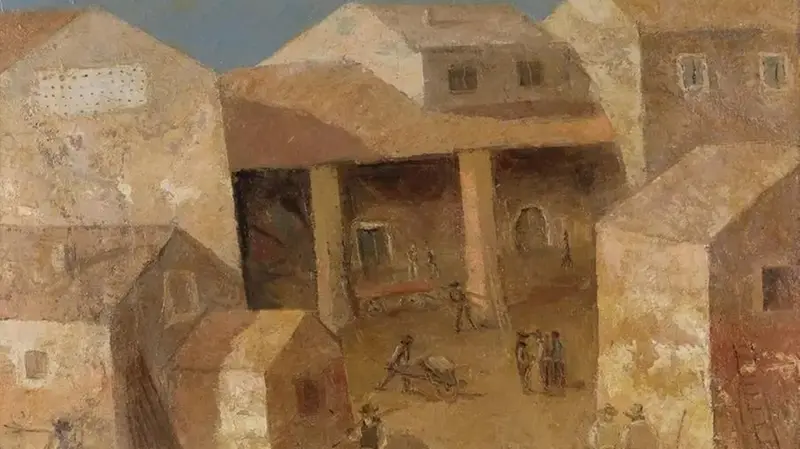Cascinale, opera dell'artista Giacomo Bergomi